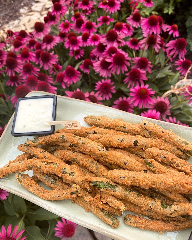 green bean fritti appetizer